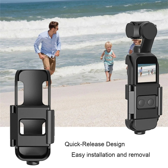 PULUZ PU380 For DJI Osmo Pocket / Pocket 2 Camera Protective Frame Bracket Wearable Accessory Adapter Mount - 4