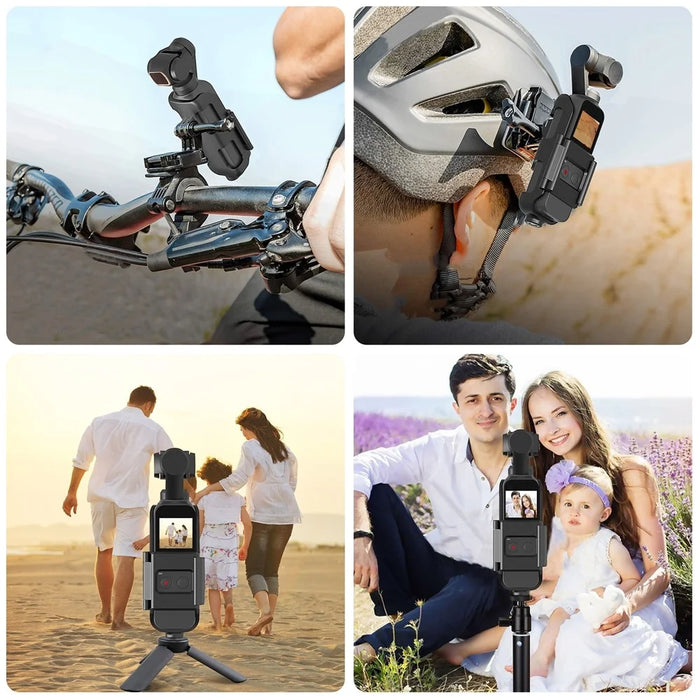 PULUZ PU380 For DJI Osmo Pocket / Pocket 2 Camera Protective Frame Bracket Wearable Accessory Adapter Mount - 6
