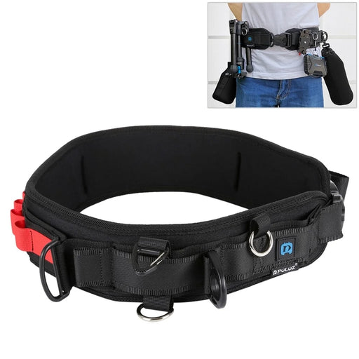 PULUZ PU234 For DSLR Camera Adjustable Waist Belt Climbing Photography Strap with Hooks - 1