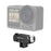 PULUZ PU995B For DJI Osmo Action 4  /  3 Magnetic Quick Release Metal Base Mount Compatible with Selfie Stick / Tripod - 1