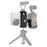 PULUZ PU725B For DJI Osmo Pocket 3 Action Camera Expansion Phone Bracket Adapter Compatible with Tripod - 1