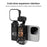 PULUZ PU725B For DJI Osmo Pocket 3 Action Camera Expansion Phone Bracket Adapter Compatible with Tripod - 3