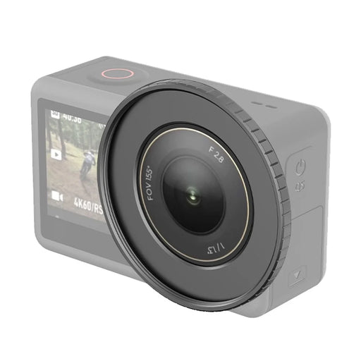 PULUZ PU994B For DJI Osmo Action 4 Filter Holder Adapter Metal Filter Frame Compatible 49mm Filters - 1