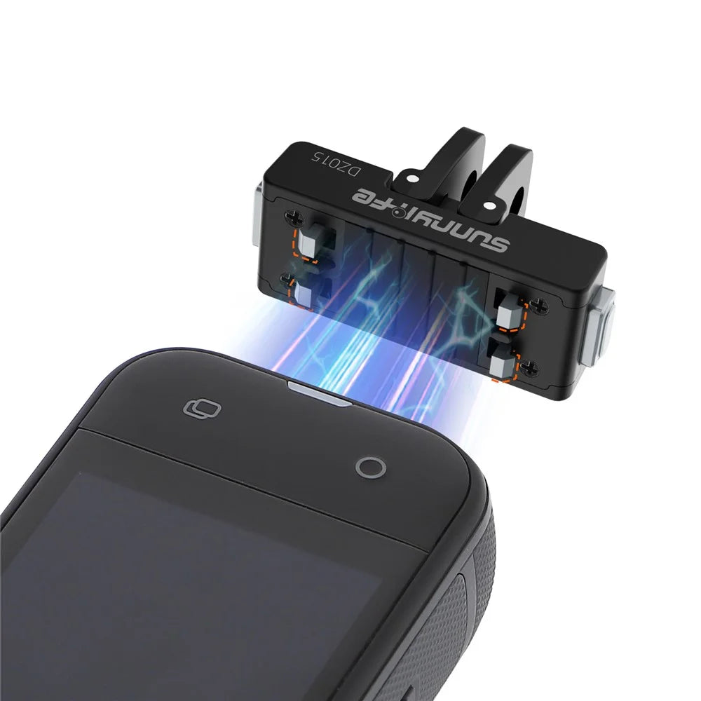 SUNNYLIFE DZ015 Magnetic Adapter for Insta360 X4 Air / X5 / Ace / Ace Pro 2 / Ace Pro Camera Foldable Buckle Mount - 4