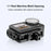 PULUZ PU768B For DJI Osmo Action 5 Pro  /  4 Dual Orientation Magnetic Quick Release Mount for Horizontal  /  Vertical Shooting - 4
