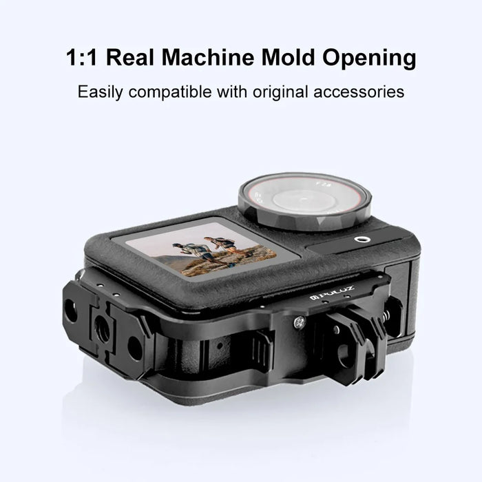 PULUZ PU768B For DJI Osmo Action 5 Pro  /  4 Dual Orientation Magnetic Quick Release Mount for Horizontal  /  Vertical Shooting - 4