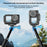 PULUZ PU768B For DJI Osmo Action 5 Pro  /  4 Dual Orientation Magnetic Quick Release Mount for Horizontal  /  Vertical Shooting - 6