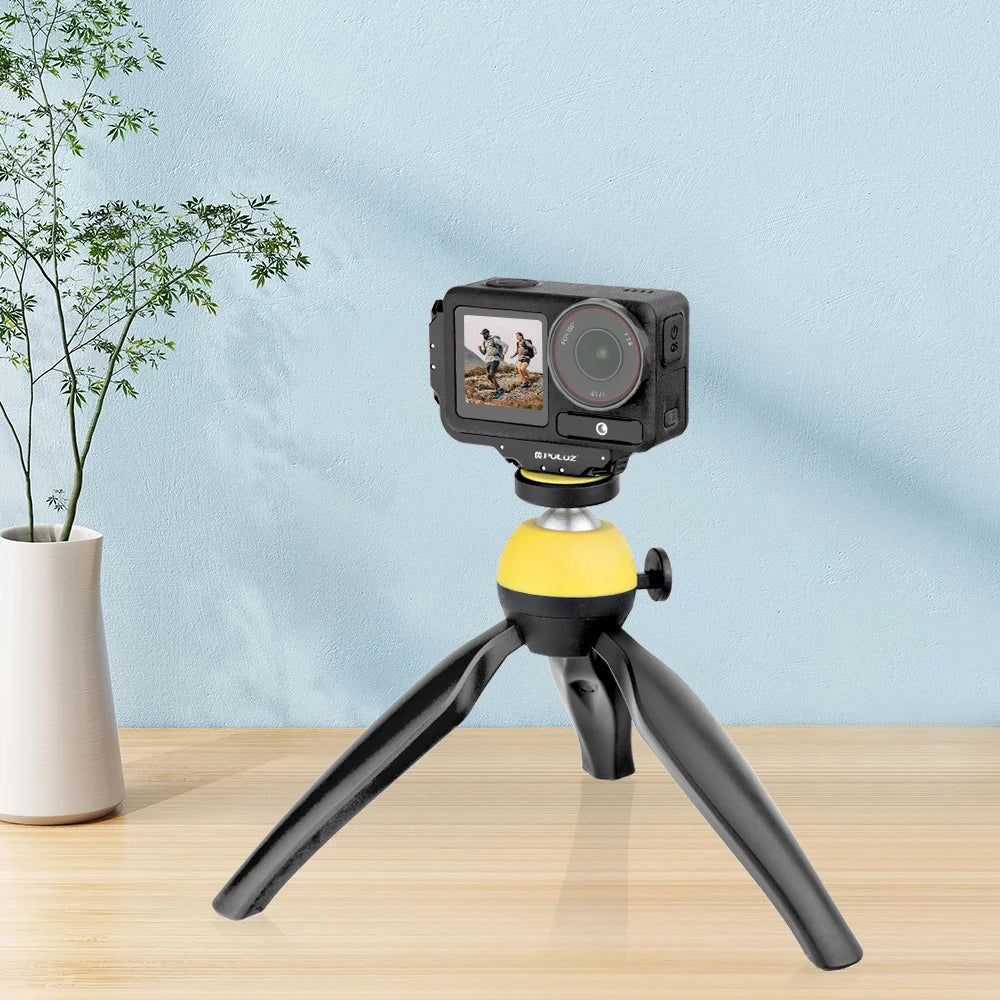 PULUZ PU768B For DJI Osmo Action 5 Pro  /  4 Dual Orientation Magnetic Quick Release Mount for Horizontal  /  Vertical Shooting - 7