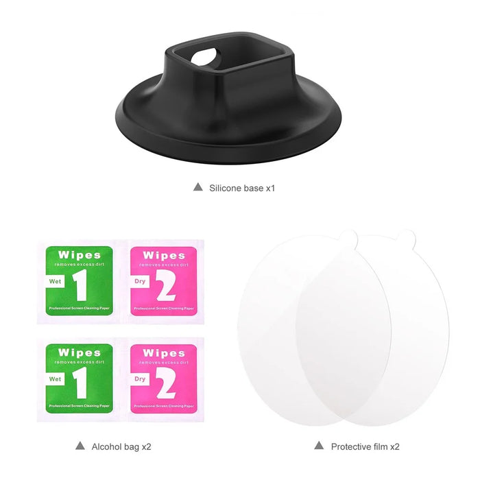 PULUZ PU754B For DJI Osmo Pocket 3 Camera Silicone Base Adhesive Mount Desktop Stand - 7