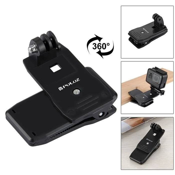 PULUZ PKT47 43 in 1 For DJI Osmo Pocket Phone Clip Selfie Stick Extension Bracket Chest Strap Camera Accessory Kit with Large Case - 5