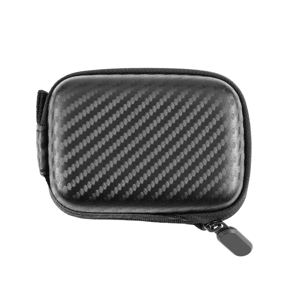 PULUZ PU946B For DJI Osmo Action 4  /  3 Mini Body Case Carbon Fiber Texture PU + EVA Portable Storage Bag - 3
