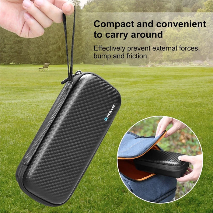 PULUZ PU945B For DJI Osmo Pocket 3 Carbon Fiber EVA Carrying Case Shockproof Portable Storage Bag - 6