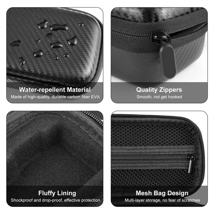 PULUZ PU945B For DJI Osmo Pocket 3 Carbon Fiber EVA Carrying Case Shockproof Portable Storage Bag - 7