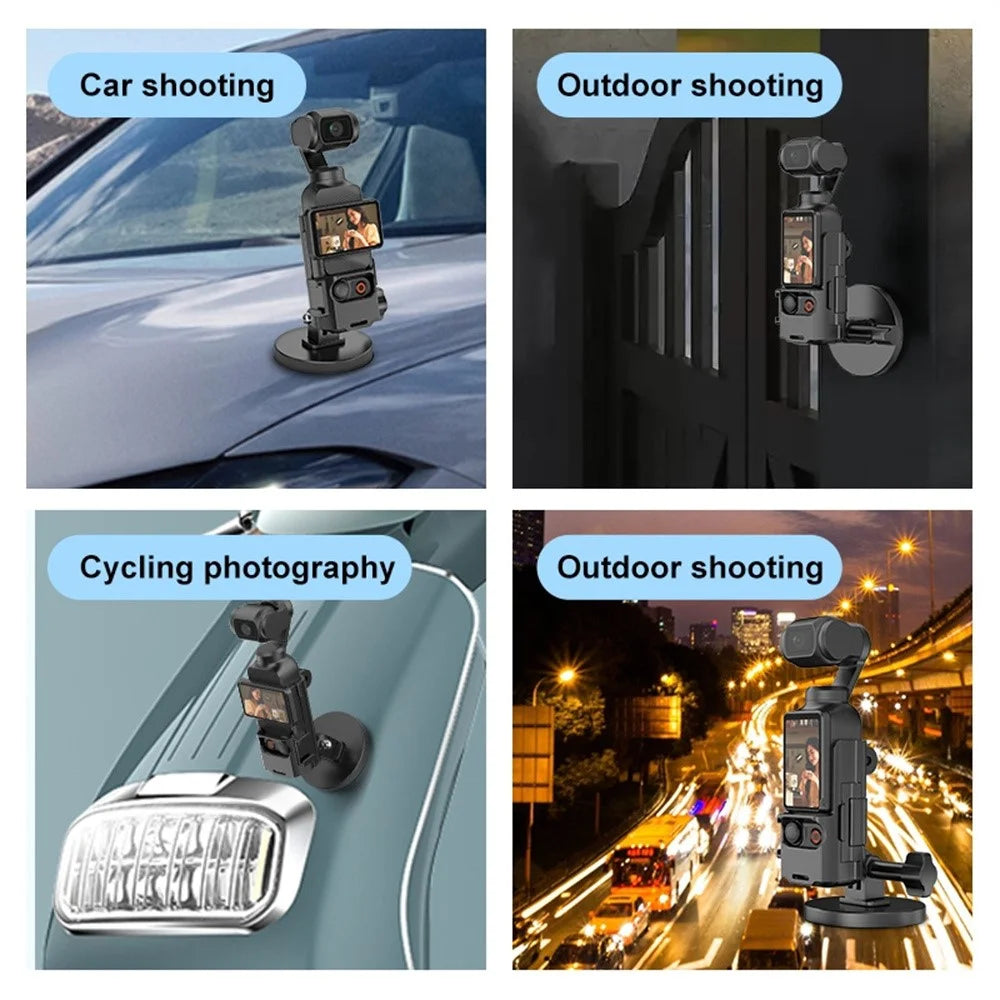 PULUZ PU724B For DJI Osmo Pocket 3 Magnetic Mount Base Universal Angle Adjustment - 6