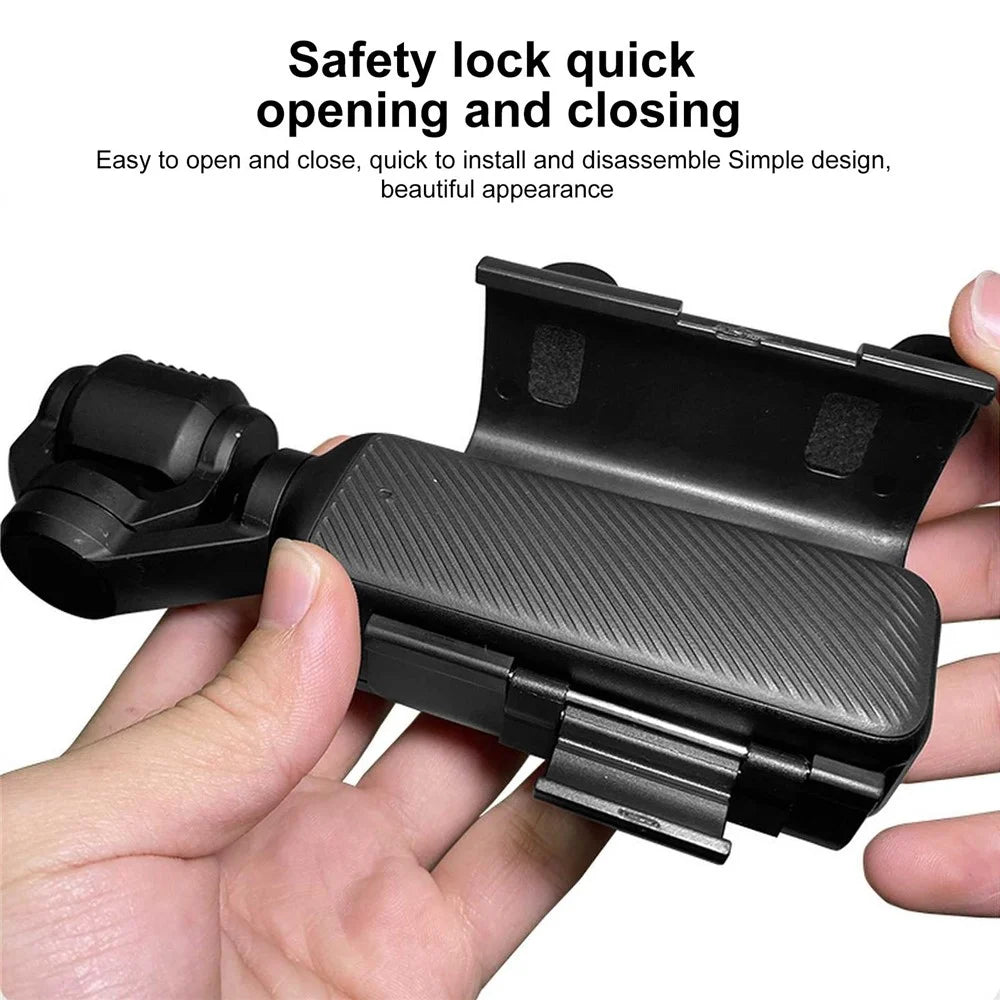 PULUZ PU722B For DJI Osmo Pocket 3 Extension Adapter Protective Frame Extended Handle Cold Shoe Mount Bracket - 5