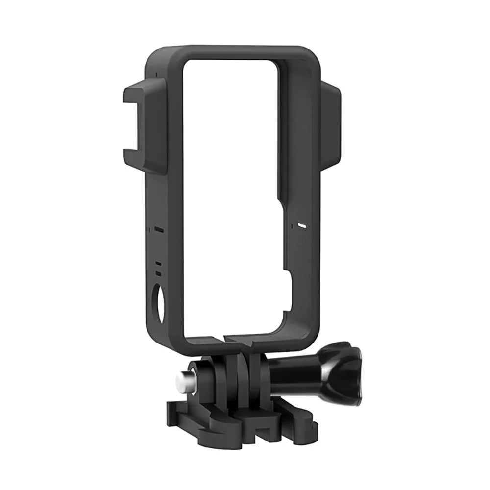 PULUZ PU572B For DJI Action 2 Protective Frame ABS Shockproof Frame with 2 Hot Shoe Mounts - 2