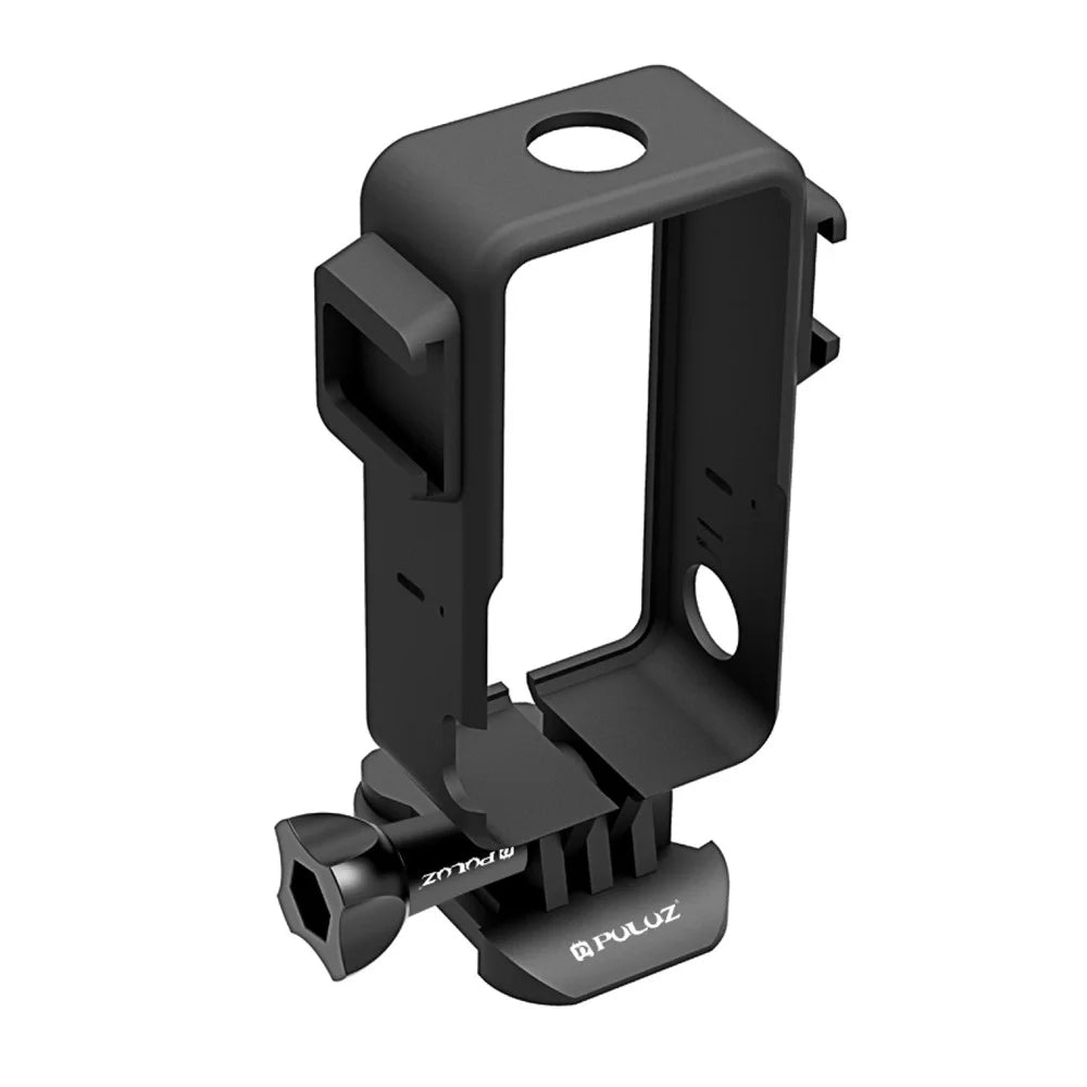 PULUZ PU572B For DJI Action 2 Protective Frame ABS Shockproof Frame with 2 Hot Shoe Mounts - 3