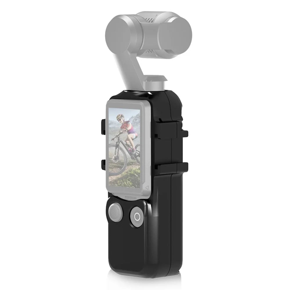 PULUZ PU933B For DJI Osmo Pocket 3 Metal Protective Frame Cage with 2 Cold Shoe Mounts Expansion Adapter - 1