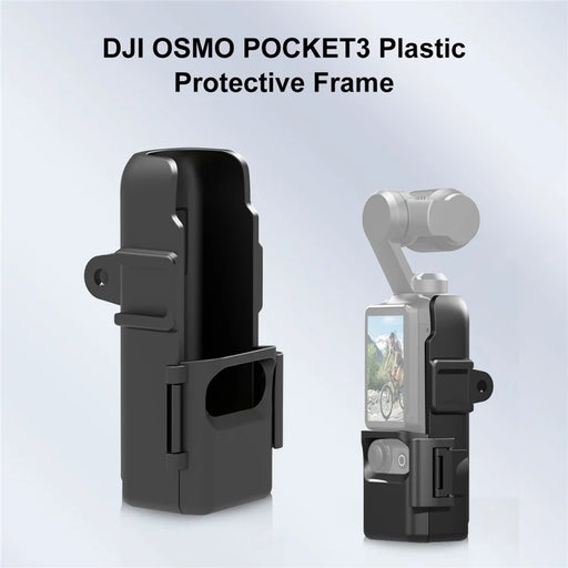 PULUZ PU898B For DJI Osmo Pocket 3 Protective Frame ABS Extension Adapter Bracket - 2
