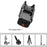 PULUZ PU898B For DJI Osmo Pocket 3 Protective Frame ABS Extension Adapter Bracket - 4