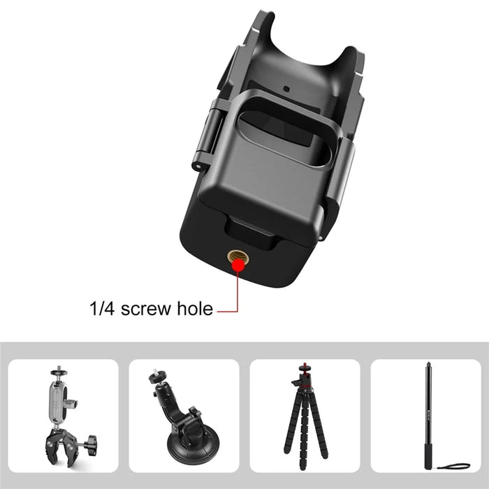 PULUZ PU898B For DJI Osmo Pocket 3 Protective Frame ABS Extension Adapter Bracket - 4