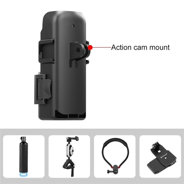 PULUZ PU898B For DJI Osmo Pocket 3 Protective Frame ABS Extension Adapter Bracket - 5