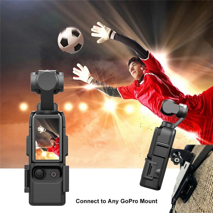 PULUZ PU898B For DJI Osmo Pocket 3 Protective Frame ABS Extension Adapter Bracket - 7