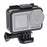 PULUZ PU338B For DJI Osmo Action Protective Frame ABS Anti Drop Shockproof Case - Black - 1
