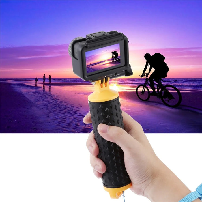 PULUZ PU338B For DJI Osmo Action Protective Frame ABS Anti Drop Shockproof Case - Black - 7