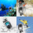 PULUZ PU577T For DJI Action 2 Waterproof Diving Case 60M Underwater Protective Housing - 7
