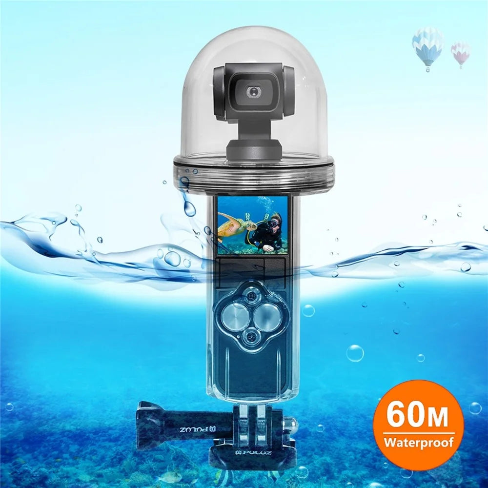 PULUZ PU355 For DJI Osmo Pocket Waterproof Case Underwater Housing 60M Protection Diving Shield - 3