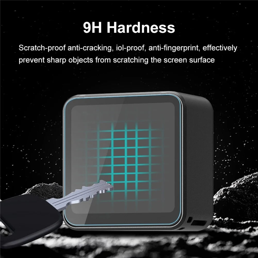 PULUZ PU538 For DJI Action 2 Screen Protector 2 Screen Films + 1 Lens Film Kit Tempered Glass Films Anti Explosion - 3