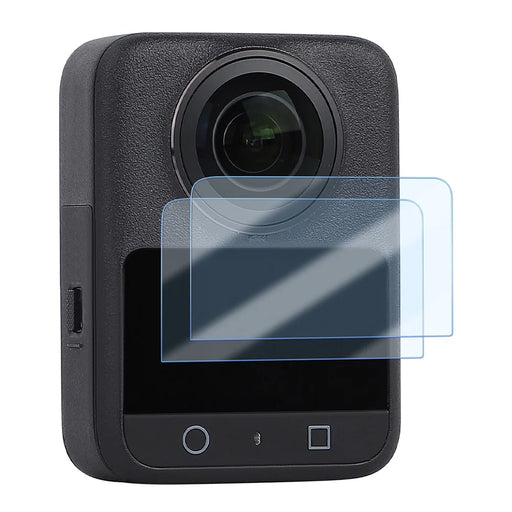 SUNNYLIFE OS-BHM024 2Pcs for DJI Osmo 360 Camera Screen Protector 9H Anti Scratch HD Tempered Glass Film - 1