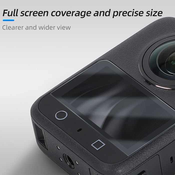 SUNNYLIFE OS-BHM024 2Pcs for DJI Osmo 360 Camera Screen Protector 9H Anti Scratch HD Tempered Glass Film - 6