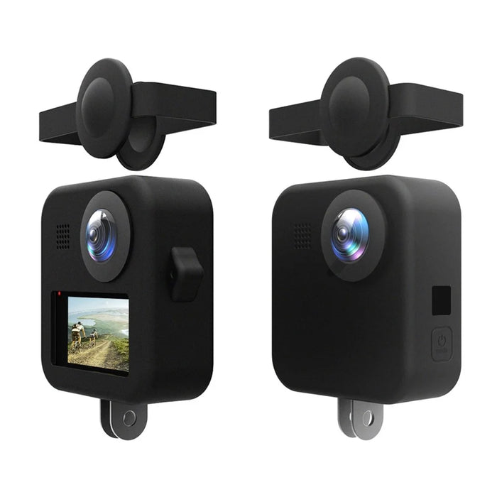 PULUZ PU454B For GoPro MAX Silicone Camera Body Protective Case with Lens Cap - 3
