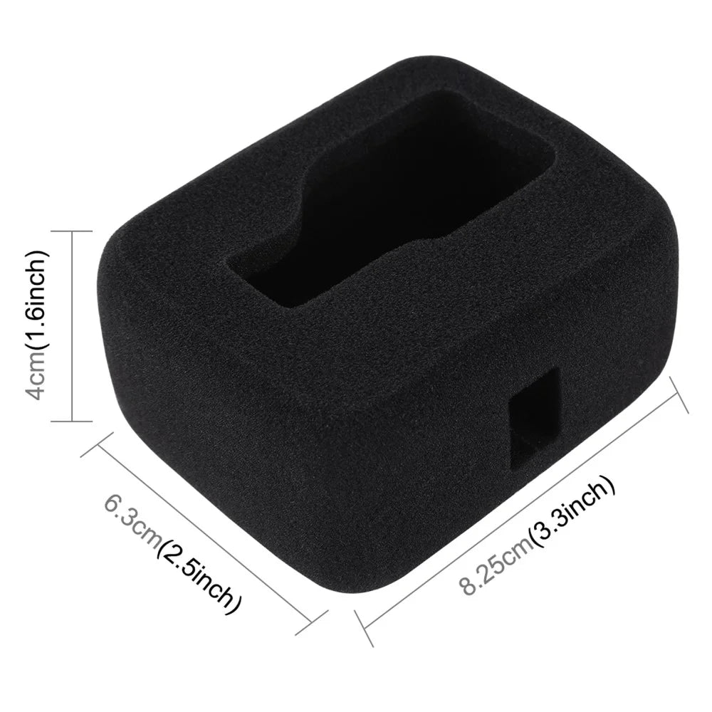 PULUZ PU445B For GoPro Hero 8 Wind Noise Reduction Foam Cover Protective Case - 6