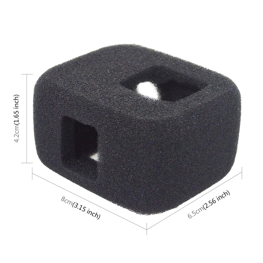 PULUZ PU389 Foam Cover for GoPro Hero 7 Black / White / Silver / Hero 6 / Hero 5 Camera Wind Noise Reduction Case - 7