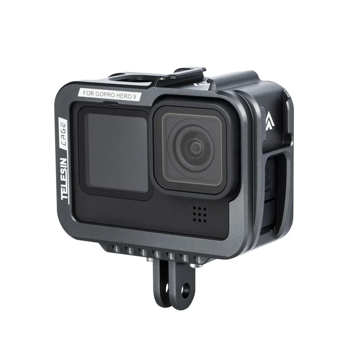 TELESIN AT1102 Aluminum Alloy Housing Case Shell for GoPro Hero 10 / 9 - 3