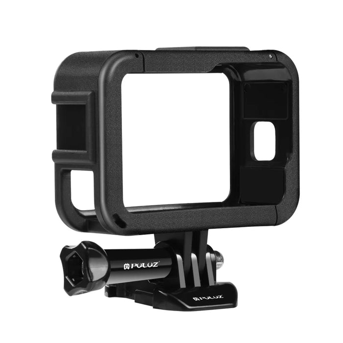 PULUZ PU582B PA Frame for GoPro Hero 11 Black / 10 Black / 9 Black Camera Cage with Cold Shoe Interface and Charging Opening - 2
