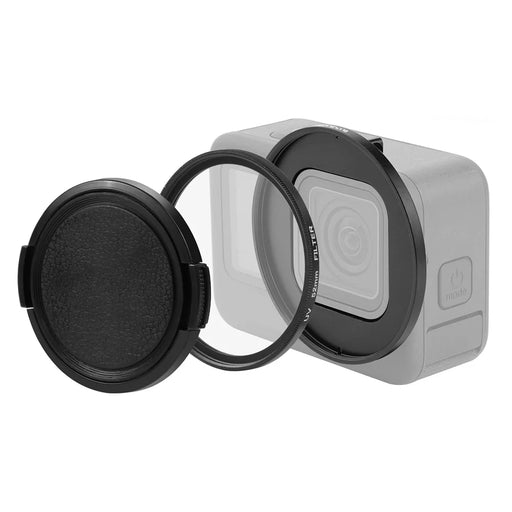 PULUZ PU528 52mm UV Protection Filter for GoPro Hero 11 Black / 10 Black / 9 Black Camera Lens Filter with Adapter Ring - 1