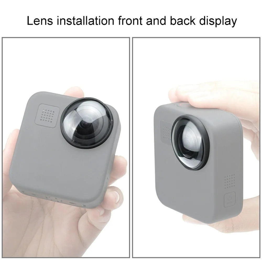 PULUZ PU446 For GoPro MAX 2Pcs Lens Protector Anti Oil Dust Scratch Resistant Acrylic Lens Guard - 7