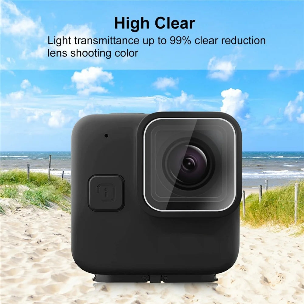 PULUZ PU918T 2Pcs for GoPro Hero 11 Mini Lens Protector Anti Scratch Shatterproof Tempered Glass Film - 6