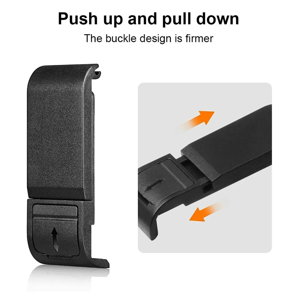 PULUZ PU542B Battery Side Door for GoPro Hero 11 Black / 10 Black / 9 Black Camera Replacement Charging Port Cover - 3