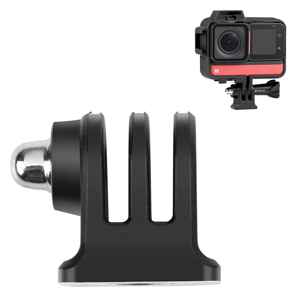 PULUZ PU813 Tripod Mount Adapter Mini Base Plastic Invisible Base Sports Camera Accessories - 1