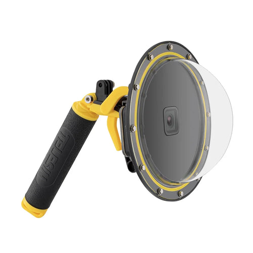 TELESIN AT1104 Dome Port with Floating Handle Trigger for GoPro Hero 9 Black Underwater Dive Case - 1
