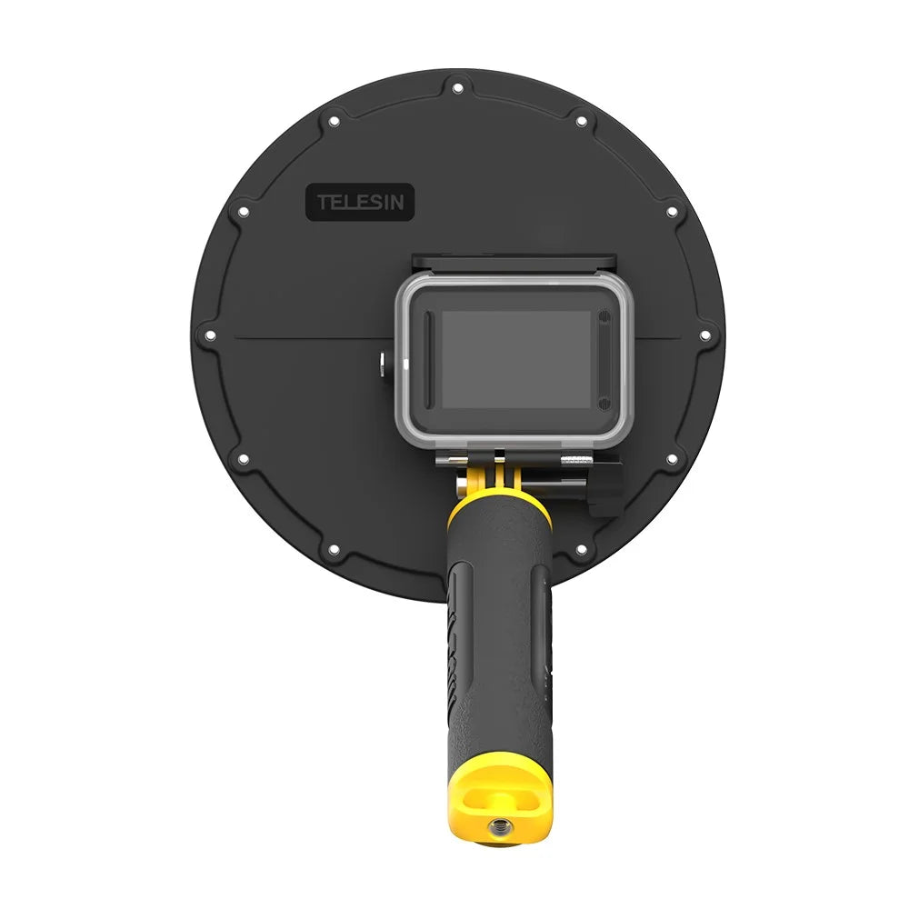 TELESIN AT1104 Dome Port with Floating Handle Trigger for GoPro Hero 9 Black Underwater Dive Case - 2
