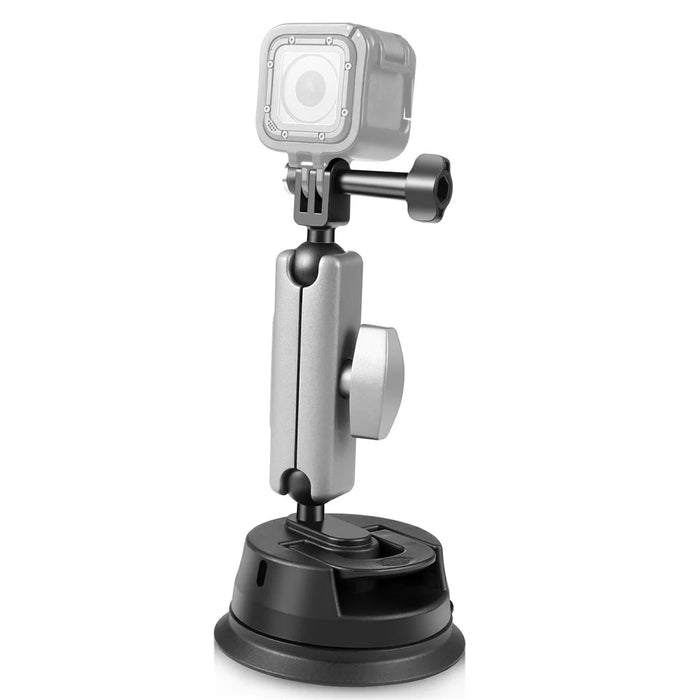 PULUZ PU863 360 Degree Rotation Ball Head Universal Car Suction Cup Mount for Camera Phone - 1