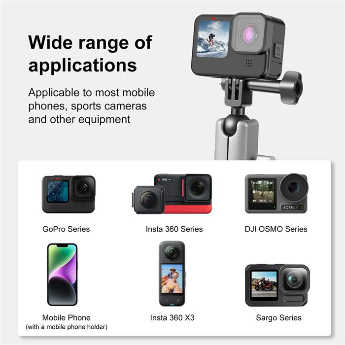 PULUZ PU863 360 Degree Rotation Ball Head Universal Car Suction Cup Mount for Camera Phone - 6