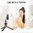 PULUZ PU852B Aluminum Alloy 17mm Ball Head Bracket Base Adapter for Phone Clamp / Camera Mount - 5