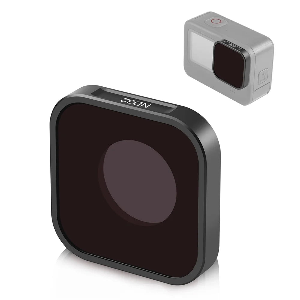 PULUZ PU922 ND32 Filter for GoPro HERO11 Black  /  HERO11 Black Mini  /  HERO10 Black  /  HERO9 Black Optical Glass Camera Lens Filter - 1